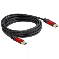   DeLock USB 3.0 Type-A male > USB 3.0 Type-A male 5m Premium Cable
