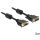 DeLock DVI-D (Dual Link) (24+1) male > DVI-D (Dual Link) (24+1) female 3m Extension cable Black