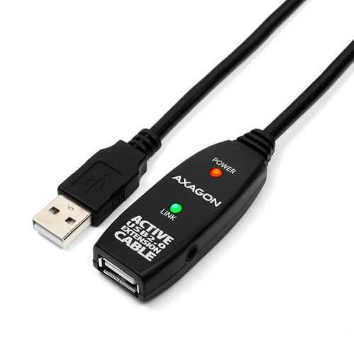 AXAGON ADR-205 USB Repeater cable 5m Black