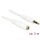 DeLock Audio Stereo Jack 3.5 mm male / female IPhone 4pin 3m Extension Cable 3m White