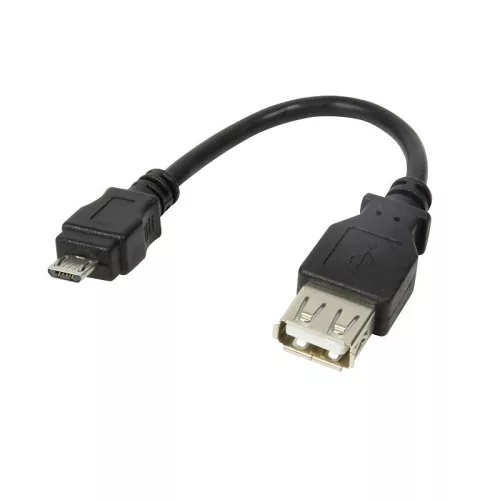 Logilink USB2.0 micro B male to USB2.0-A female