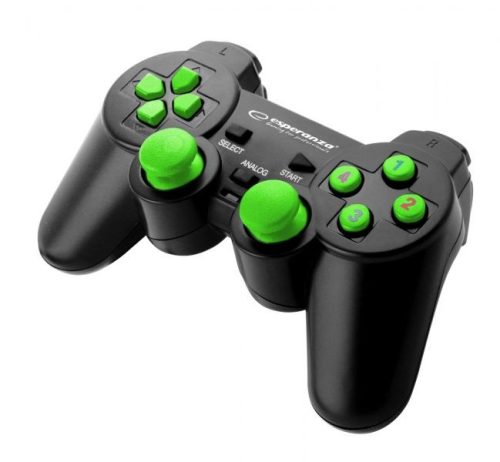 Esperanza Warrior USB Gamepad Black/Green