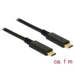   DeLock USB 3.1 Gen 2 (10 Gbps) Type-C to Type-C 1m 3 A E-Marker cable