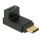 DeLock SuperSpeed USB 10 Gbps (USB 3.1 Gen 2) USB Type-C male > female angled up/down Adapter