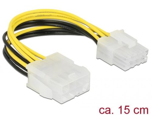 DeLock Extension Cable Power supply 8 pin EPS male > female 15cm