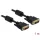 DeLock DVI-I (Dual Link) (24+5) male > DVI-I (Dual Link) (24+5) male 1m Black