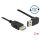 DeLock Extension cable EASY-USB 2.0 Type-A male angled up / down > USB 2.0 Type-A female 2m Black