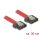 DeLock SATA FLEXI 6 Gb/s 30cm Red metal Cable