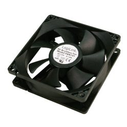 Logilink FAN101 8cm cooler Black