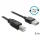 DeLock EASY-USB 2.0 Type-A male > USB 2.0 Type-B male 5m Black Cable