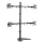 Logilink BP0046 13"-32" Quad Monitor Stand Black
