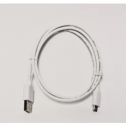 Hama microUSB cable 1m White