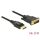 DeLock DisplayPort 1.2 male > DVI 24+1 male passive 2m Cable Black