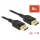DeLock DisplayPort cable 8K 60 Hz 1m DP 8K certified Black