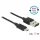 DeLock EASY-USB 2.0 Type-A male > EASY-USB 2.0 Type Micro-B male 1m cable Black