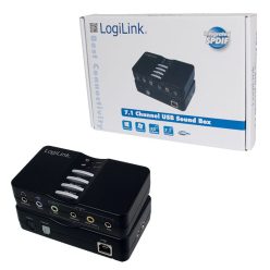 Logilink USB Sound Box 7.1 Channel Black