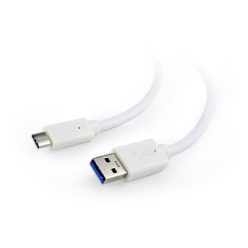   Gembird CCP-USB3-AMCM-1M-W USB3.0 AM to Type-C cable 1m White