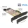 DeLock PCI Express x4 Card > 1x internal M.2 Key B + 1x internal NVMe M.2 Key M Low Profile Form Factor