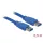 DeLock USB 3.0 Type-A male > USB 3.0 Type-A male 0,5m cable Blue