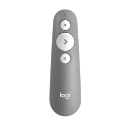   Logitech R500 Laser Presentation Remote Wireless Presenter Red Laser Grey