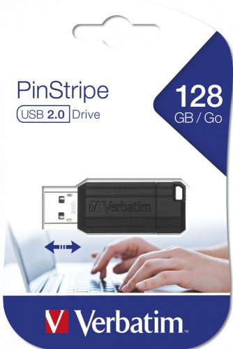 Verbatim 128GB PinStripe Black