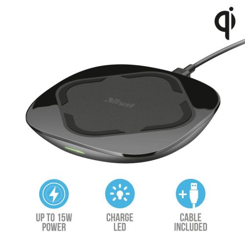 Trust Cito15 Ultrafast Wireless Charger Black