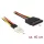 DeLock Power Cable SATA 15 pin male > 4 pin floppy male 40cm