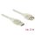 DeLock Extension cable USB 2.0 Type-A male > USB 2.0 Type-A female 2m Transparent