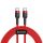 Baseus Cafule USB Type-C - USB Type-C QC3.0 cable 1m Red