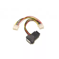 Kolink SATA tápkábel átalakító Sata->3x4pin Female