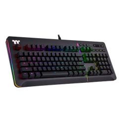   Thermaltake TT eSports Level 20 RGB Razer Green Gaming Keyboard Black US