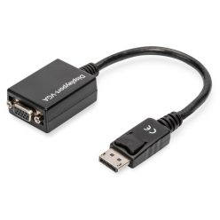   Assmann DisplayPort - VGA Adapter/Converter cable 0,15m Black