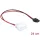 DeLock Power Cable Molex 4 pin plug to Slim SATA 6 pin receptacle 24.5 cm