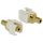 DeLock Keystone module Stereo jack 3.5 mm female > Stereo jack 3.5 mm female gold plated