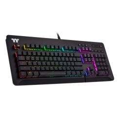   Thermaltake TT eSports Level 20 GT RGB (Cherry MX Blue) Mechanical Gaming Keyboard Black US