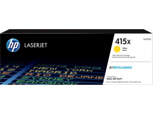 HP 415X Yellow toner