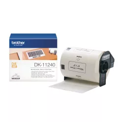   Brother DK-11240 elővágott öntapadós címke 600db/tekercs 102mm x 51mm White