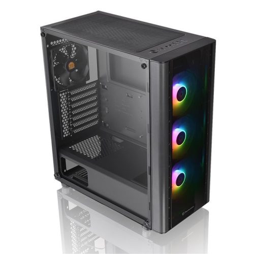 Thermaltake V250 TG ARGB Tempered Glass Black