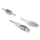 DeLock USB 2.0 Type-A male > USB 2.0 Type-B male 1m cable Transparent