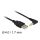 DeLock Power Cable USB > DC 4.0 x1.7 mm male 90° 1,5m Black