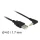 DeLock Power Cable USB > DC 4.0 x1.7 mm male 90° 1,5m Black