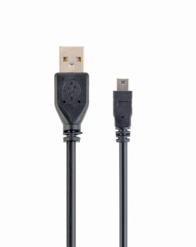 Gembird CCP-USB2-AM5P-6 USB2.0 A-plug Mini cable 1,8m Black