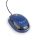 Gembird MUS-U-01-BT optical mouse Blue/Transparent