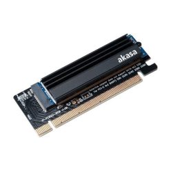   Akasa AK-PCCM2P-05 M.2 SSD to PCIe adapter card with heatsink cooler