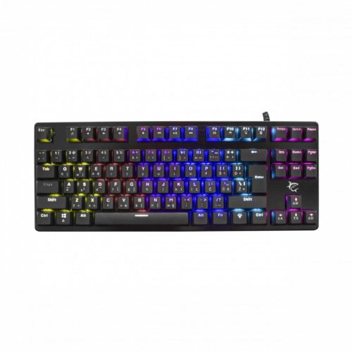 White Shark GK-1925 Spartan RGB Blue Switch Mechanical Keyboard Black US