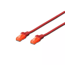 Digitus CAT6 U-UTP Patch Cable 0,25m Red