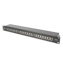 Digitus 24-port Patch Panel 1U Black