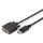 Assmann DisplayPort adapter cable, DP - DVI-D (Dual Link) (24+1) 1m Black