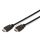 Assmann HDMI High Speed connection cable, type A 10m Black