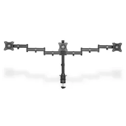   Digitus DA-90362 Universal Triple Monitor Stand With Clamp Mount Black